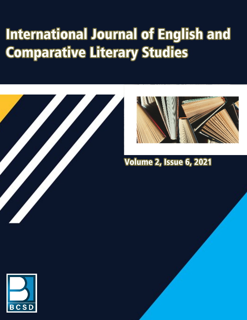 					View Vol. 2 No. 6 (2021):  International Journal of English and Comparative Literary Studies
				
