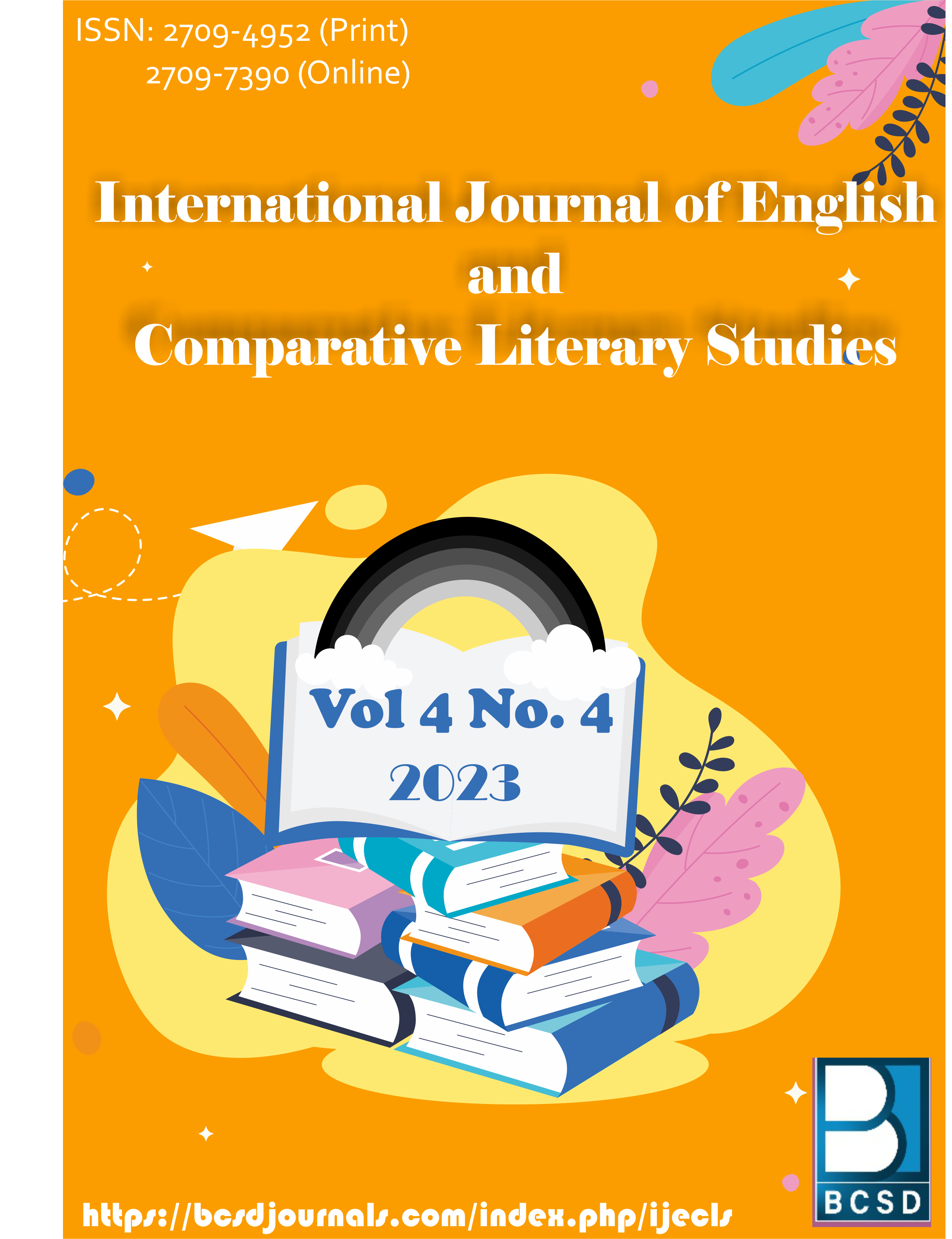 					View Vol. 4 No. 4 (2023): International Journal of English and Comparative Literary Studies 
				